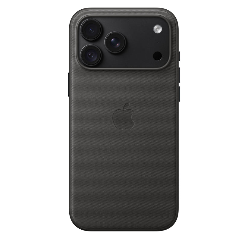 Capa em tecido TechWoven com MagSafe para iPhone 18 Pro Max – Preto