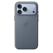 Capa em tecido TechWoven com MagSafe para iPhone 18 Pro Max – Azul cambraia