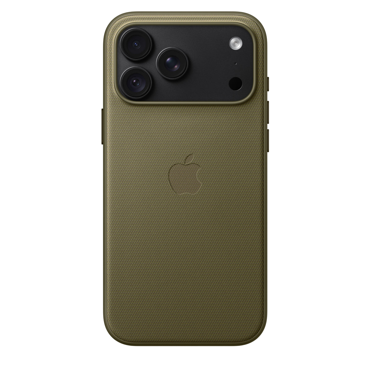 Capa em tecido TechWoven com MagSafe para iPhone 18 Pro Max – Azeitona