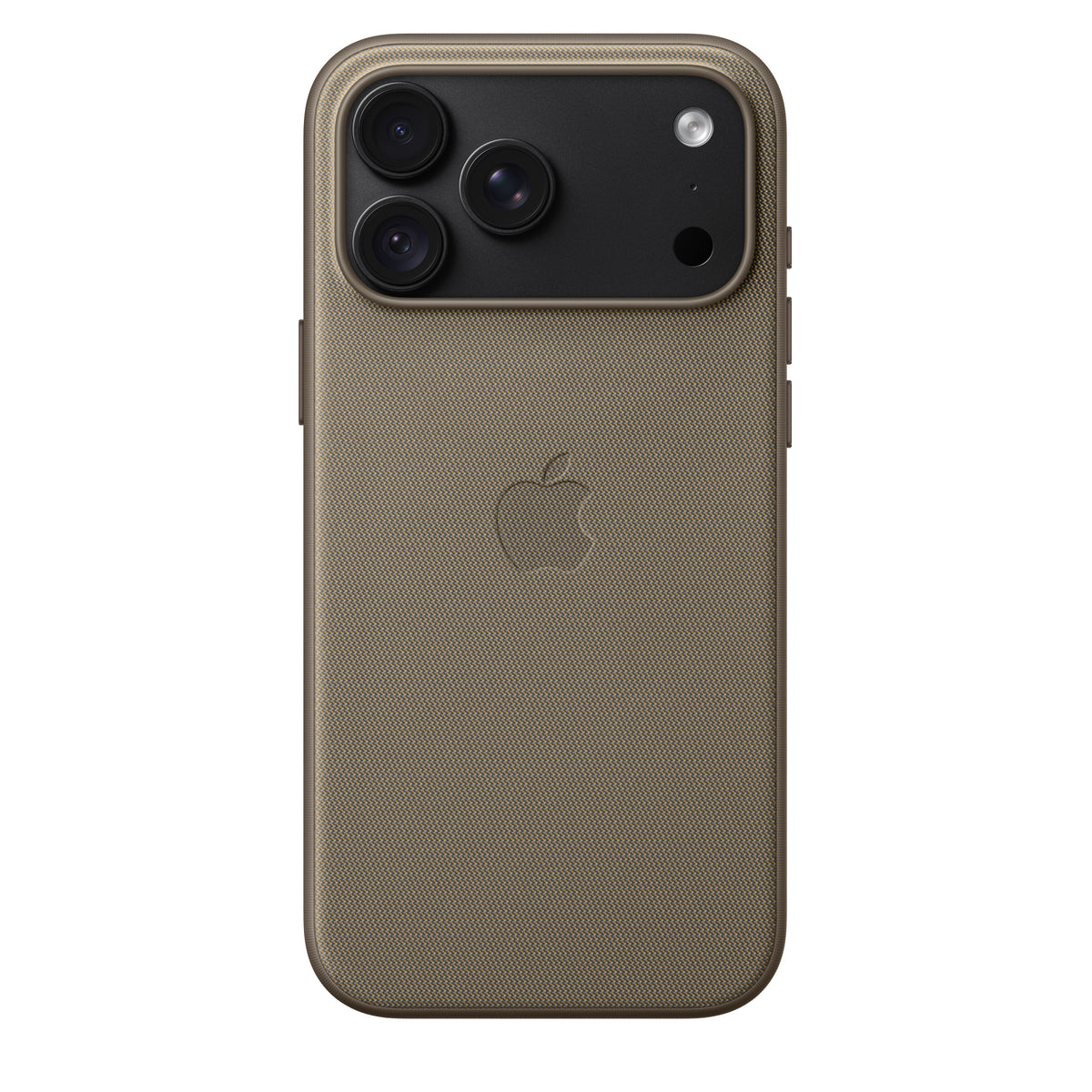 Capa em tecido TechWoven com MagSafe para iPhone 18 Pro Max – Castanho‑toupeira