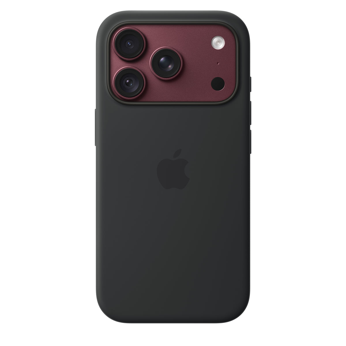 Capa em silicone com MagSafe para iPhone 18 Pro - Preto