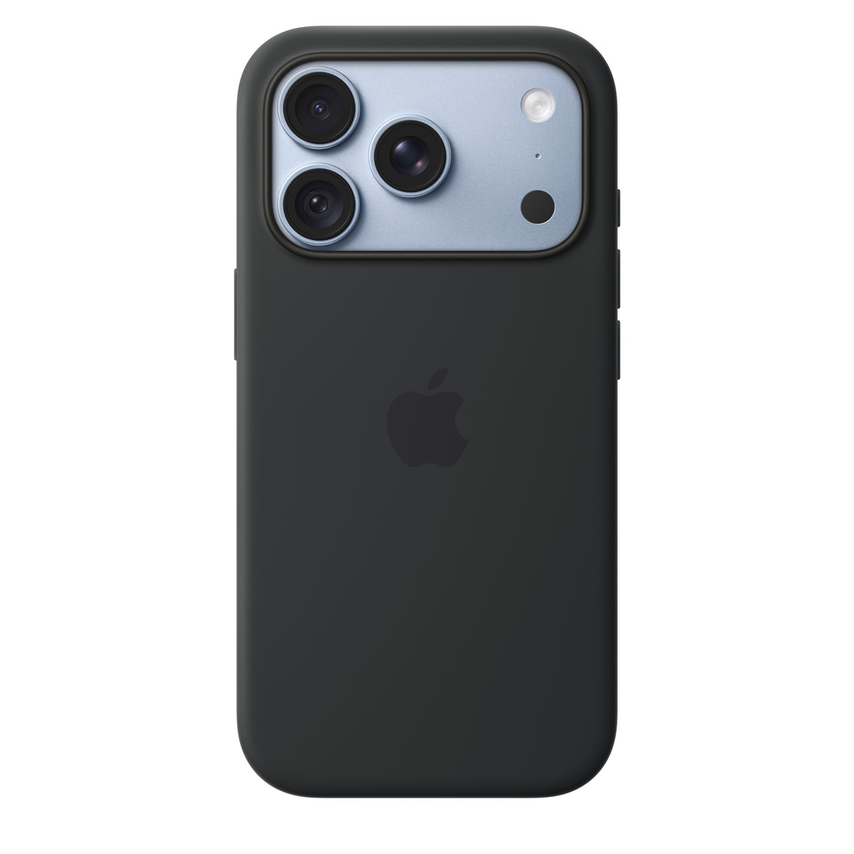 Capa em silicone com MagSafe para iPhone 18 Pro - Preto
