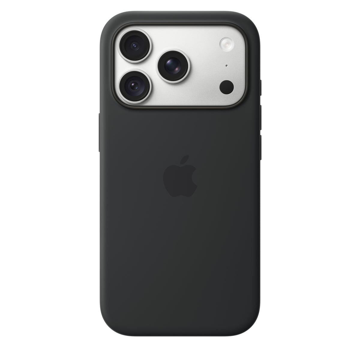 Capa em silicone com MagSafe para iPhone 18 Pro - Preto