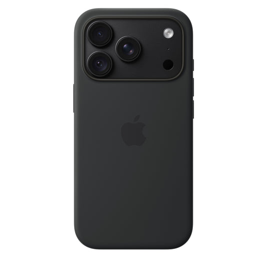 Capa em silicone com MagSafe para iPhone 18 Pro - Preto