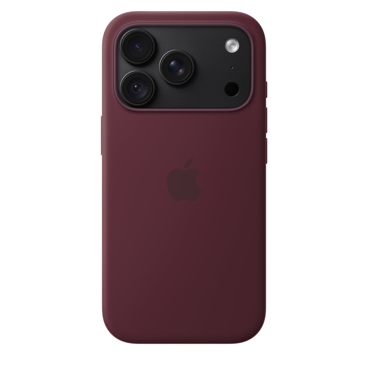 Capa em silicone com MagSafe para iPhone 18 Pro - Bordô