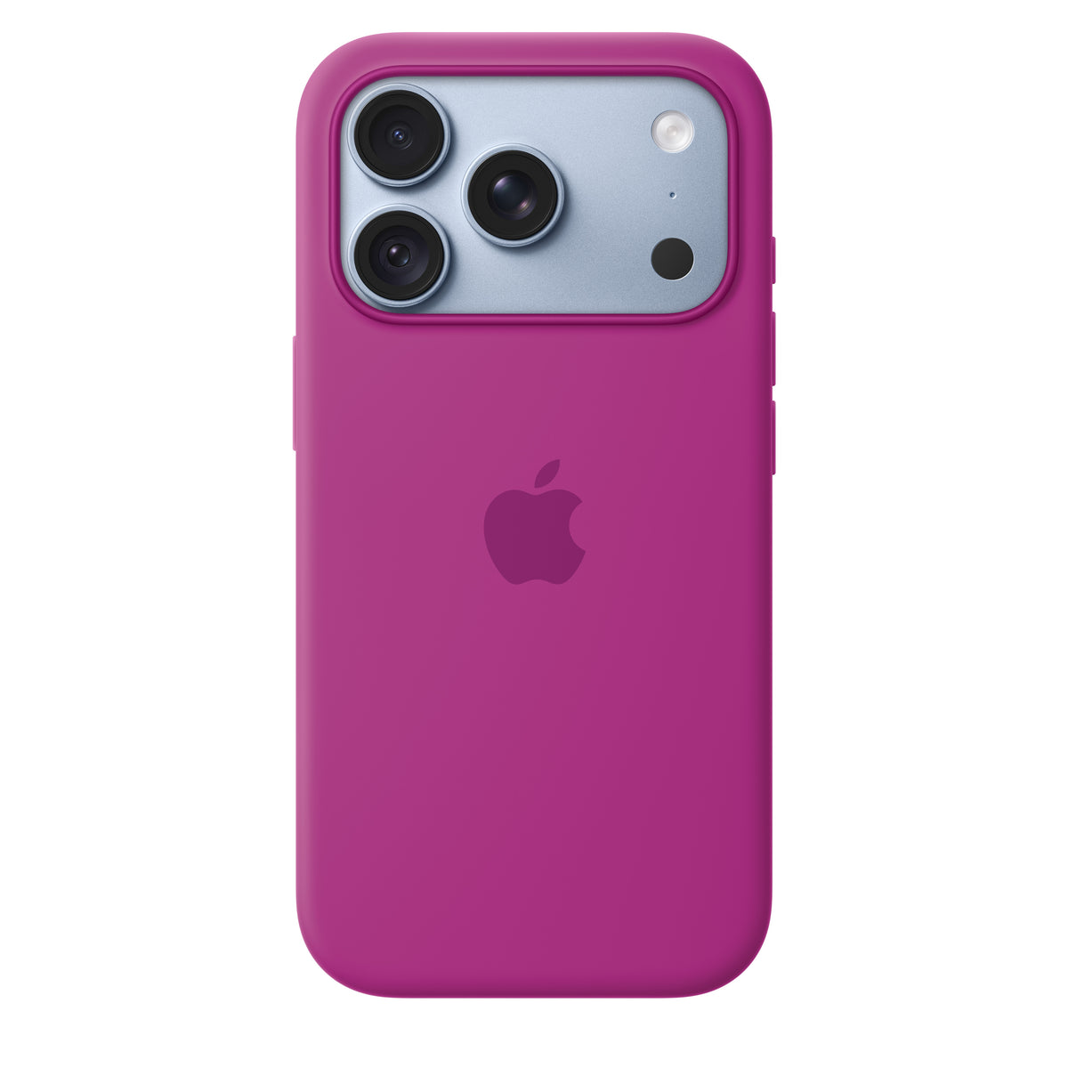 Capa em silicone com MagSafe para iPhone 18 Pro - Magenta