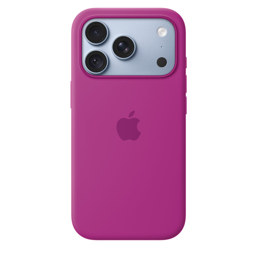 Capa em silicone com MagSafe para iPhone 18 Pro - Magenta