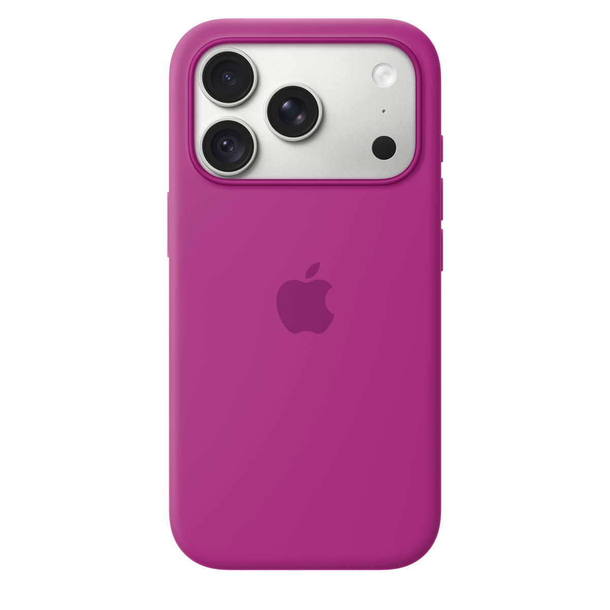 Capa em silicone com MagSafe para iPhone 18 Pro - Magenta