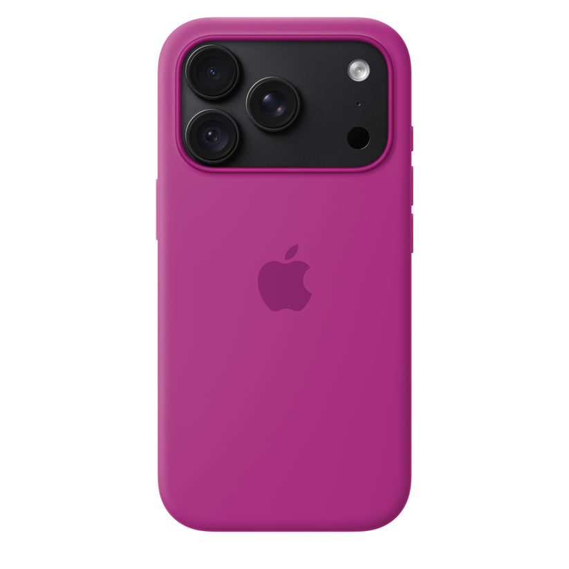 Capa em silicone com MagSafe para iPhone 18 Pro - Magenta