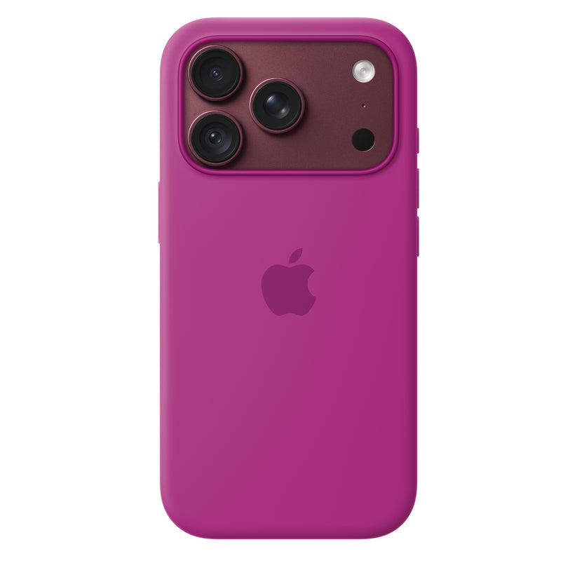 Capa em silicone com MagSafe para iPhone 18 Pro - Magenta