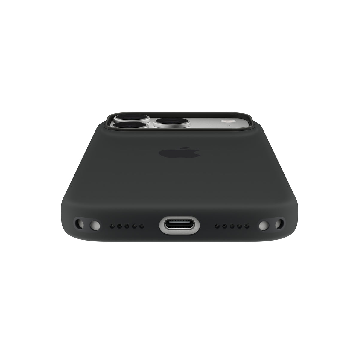 Capa em silicone com MagSafe para iPhone 18 Pro ‑ Azul Navy