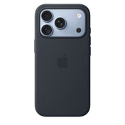 Capa em silicone com MagSafe para iPhone 18 Pro ‑ Azul Navy