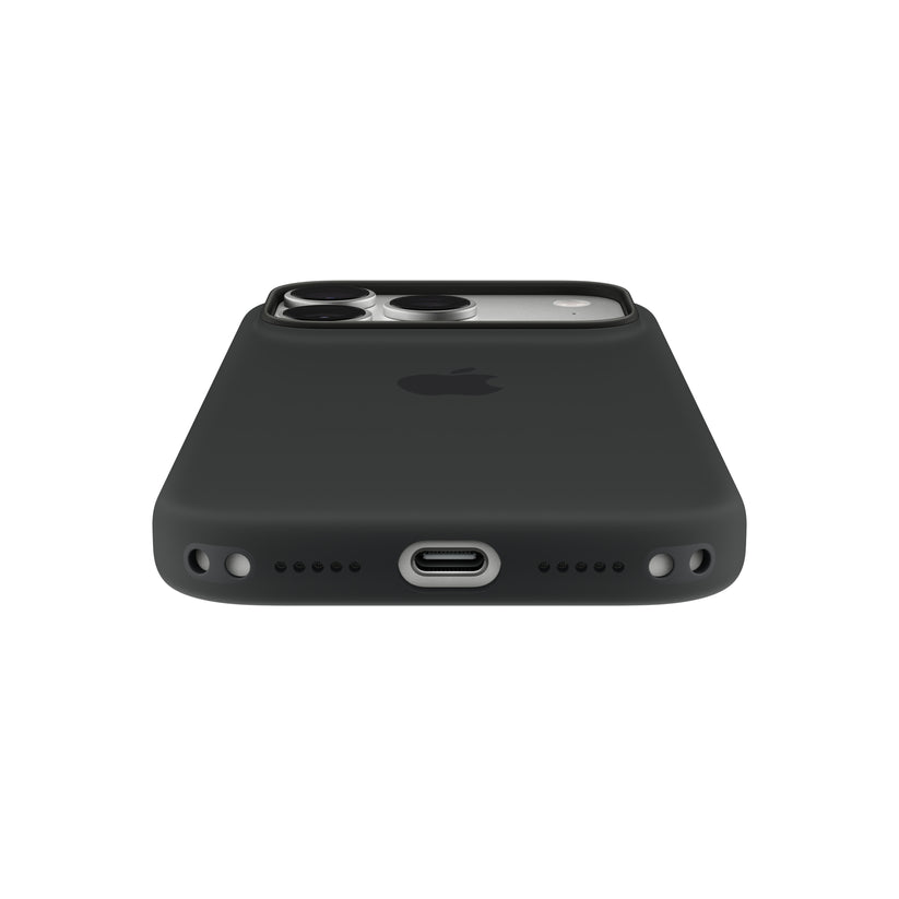 Capa em silicone com MagSafe para iPhone 18 Pro – Azeitona