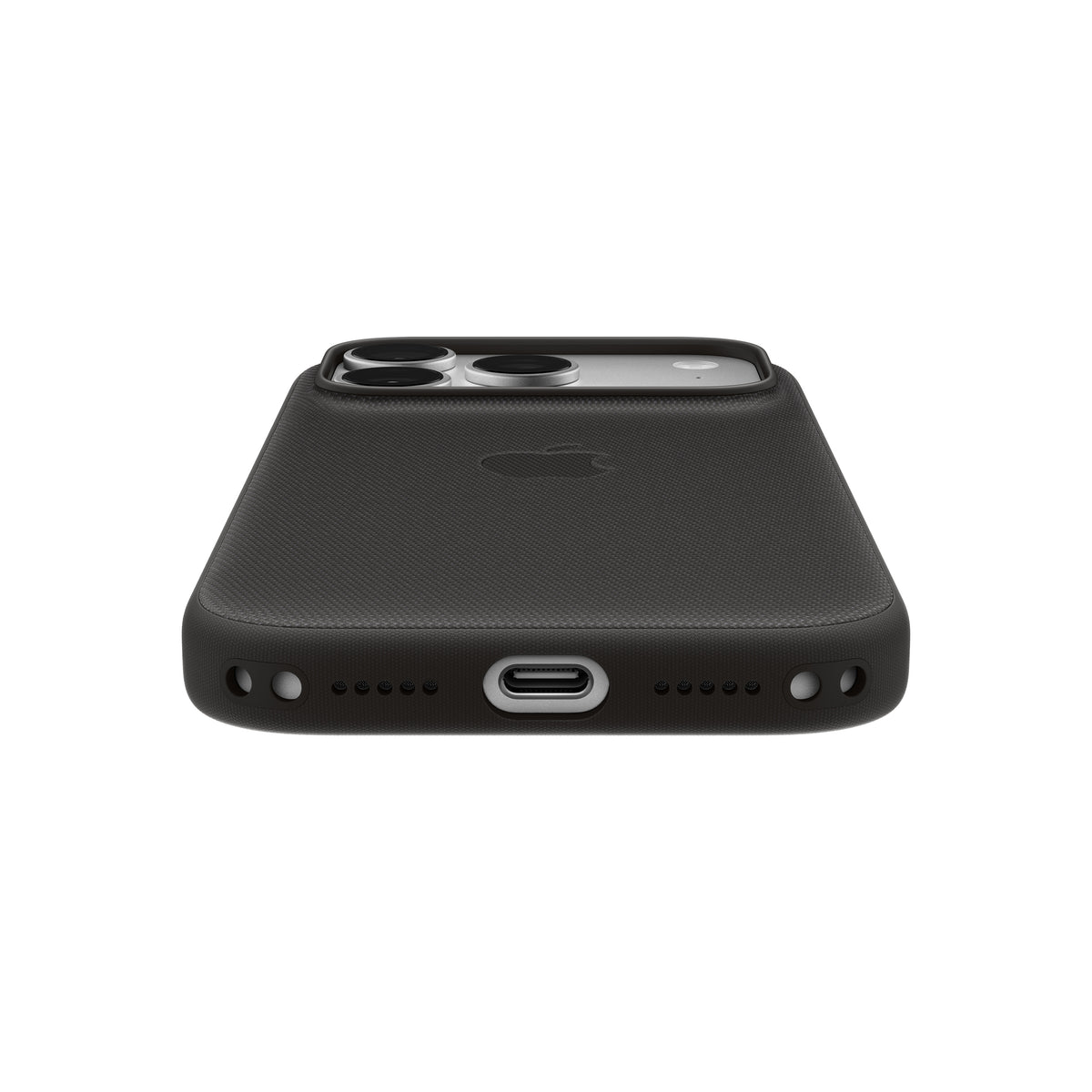 Capa em tecido TechWoven com MagSafe para iPhone 18 Pro – Preto