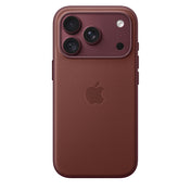 Capa em tecido TechWoven com MagSafe para iPhone 18 Pro – Bordô