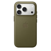 Capa em tecido TechWoven com MagSafe para iPhone 18 Pro – Azeitona