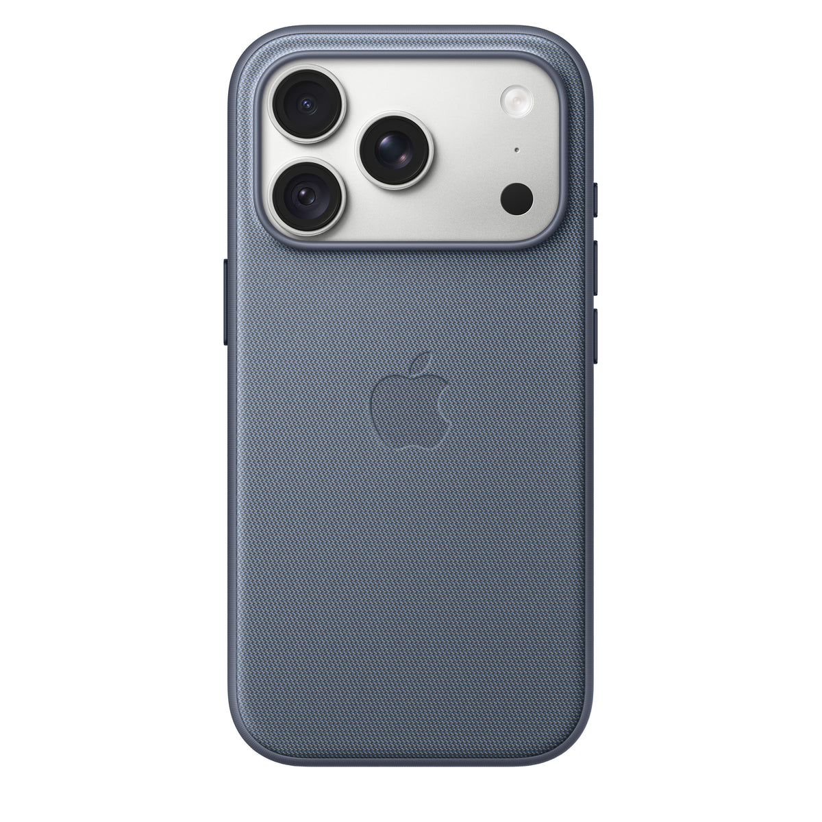 Capa em tecido TechWoven com MagSafe para iPhone 18 Pro – Azul cambraia