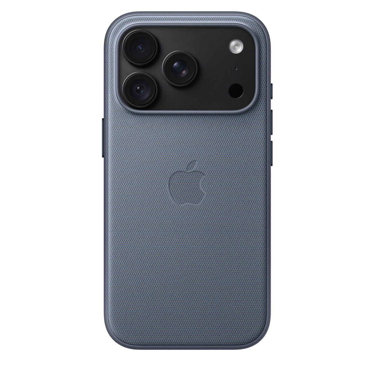 Capa em tecido TechWoven com MagSafe para iPhone 18 Pro – Azul cambraia