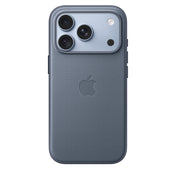 Capa em tecido TechWoven com MagSafe para iPhone 18 Pro – Azul cambraia