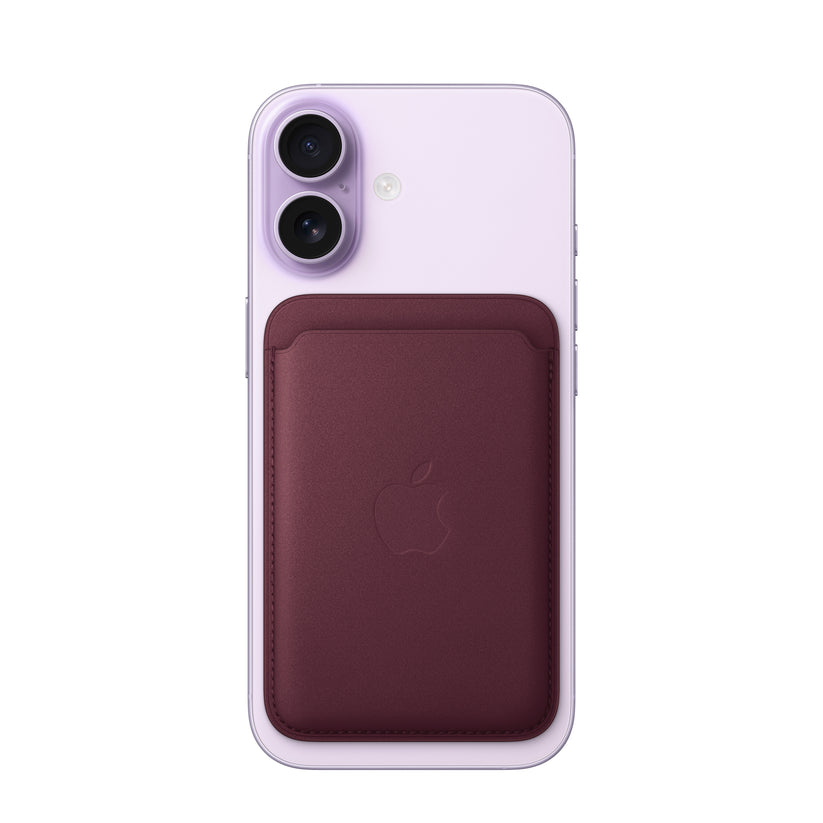 Carteira em tecido FineWoven com MagSafe para iPhone - Bordô