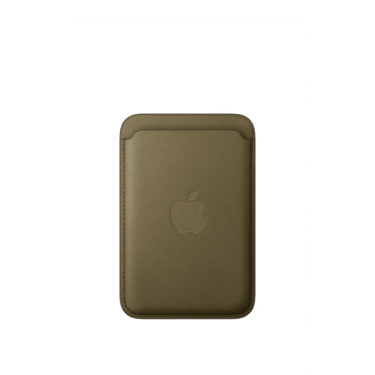 Carteira em tecido FineWoven com MagSafe para iPhone - Verde-azeitona