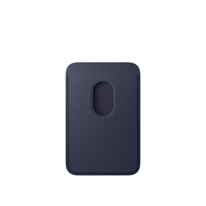 Carteira em tecido FineWoven com MagSafe para iPhone - Azul navy