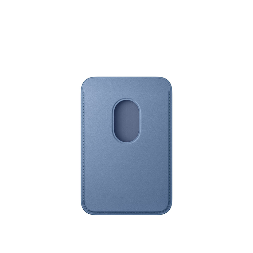 Carteira em tecido FineWoven com MagSafe para iPhone - Azul silvestre