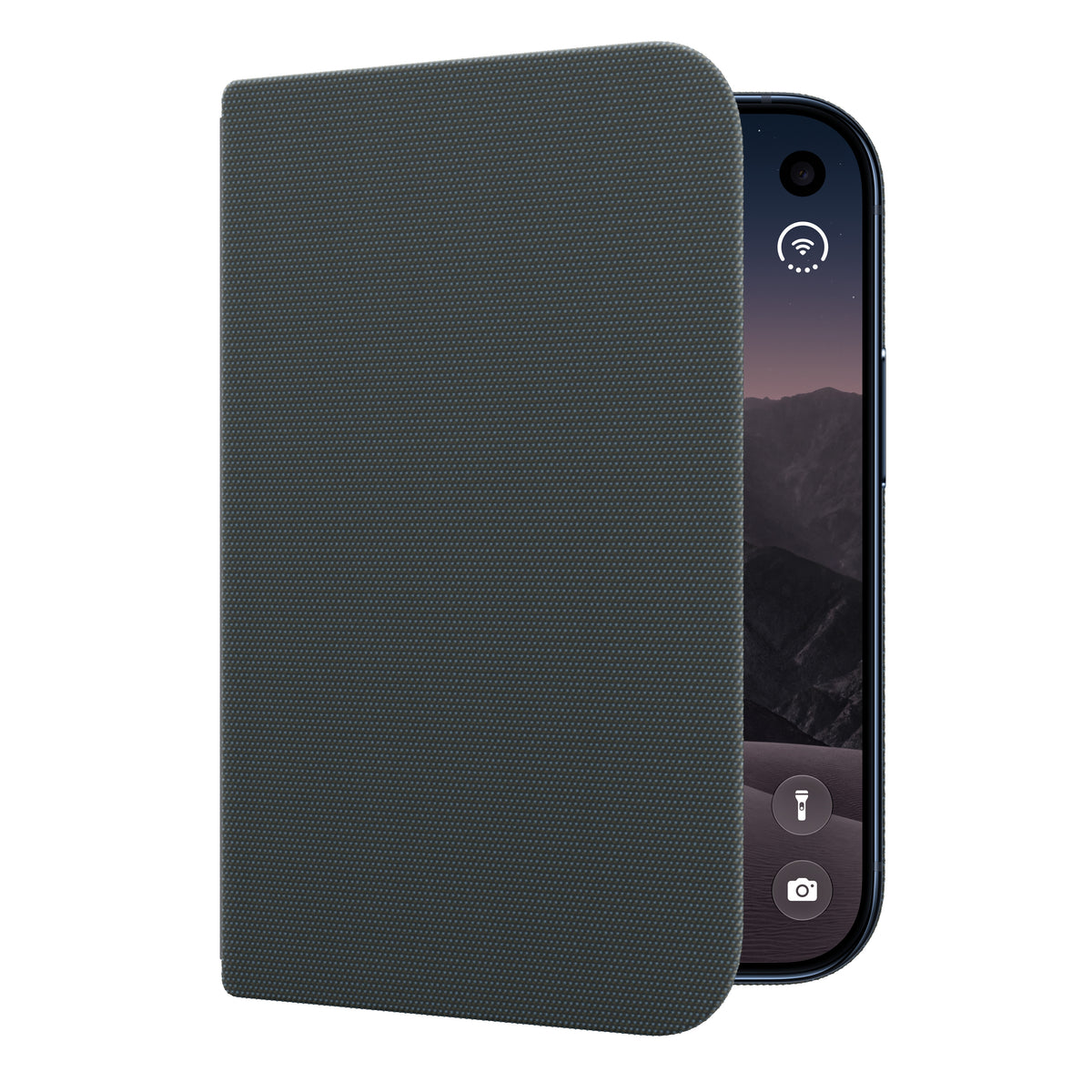 Folio para iPhone Duo com suporte - Azul Navy