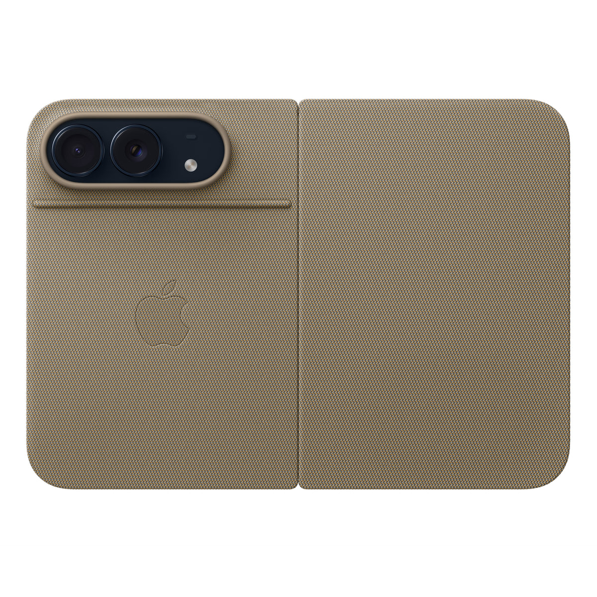 Folio para iPhone Duo com suporte - Castanho‑toupeira