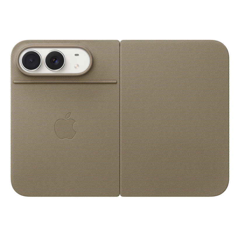 Folio para iPhone Duo com suporte - Castanho‑toupeira