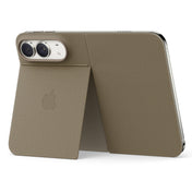 Folio para iPhone Duo com suporte - Castanho‑toupeira