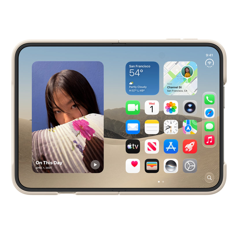 Capa para iPhone Duo - Areia