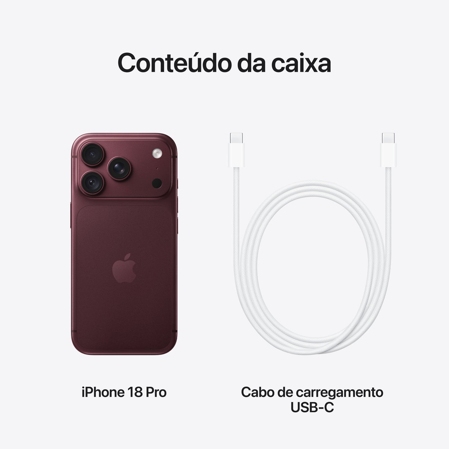 iPhone 18 Pro 256 GB Bordô