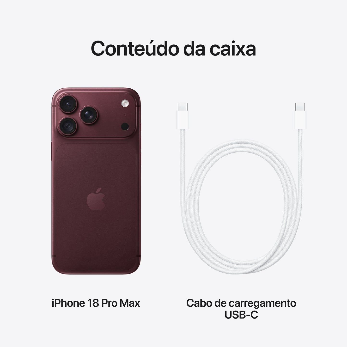 iPhone 18 Pro Max 256 GB Bordô