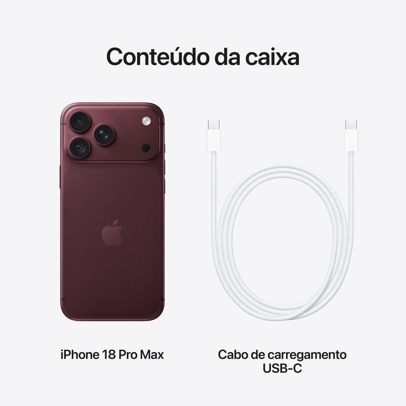 iPhone 18 Pro Max 256 GB Bordô