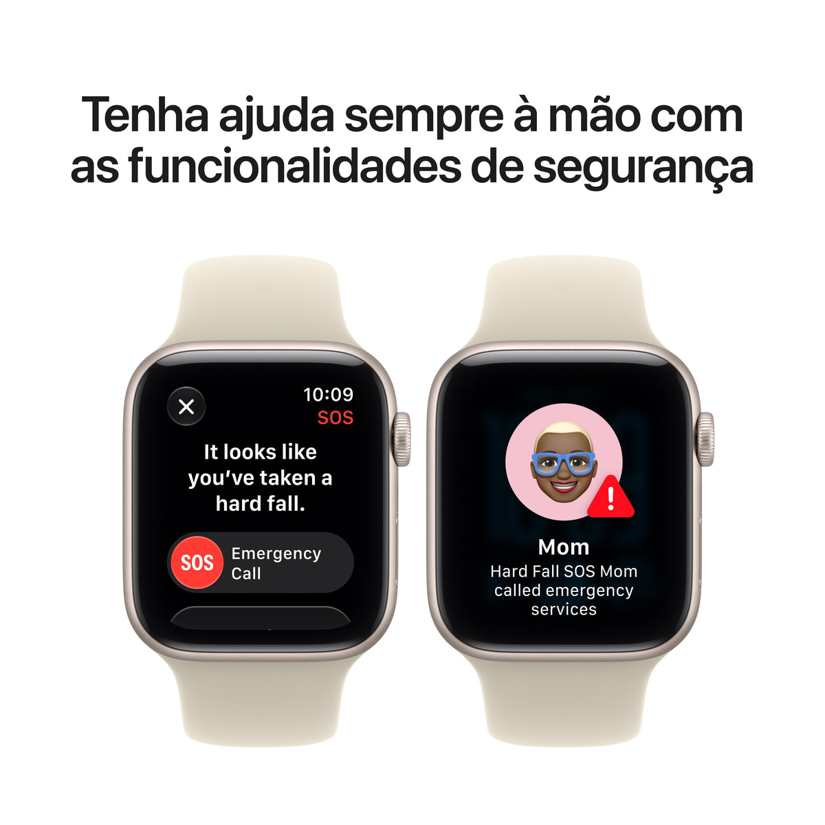 Apple Watch SE 3 GPS, caixa em alumínio meia‑noite de 44 mm com Bracelete desportiva azul Navy - M/L