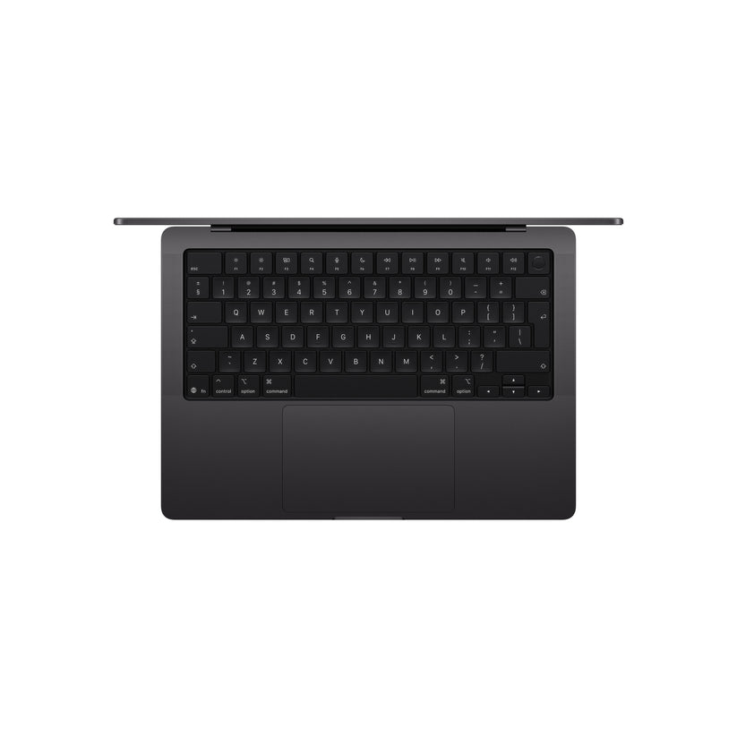 MacBook Pro de 14 polegadas: Processador M6 da Apple com CPU 12‑Core e GPU 12‑Core, 1 TB SSD - Preto sideral