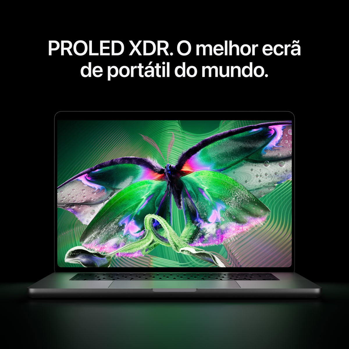MacBook Pro de 14 polegadas com ecrã PROLED XDR: Processador M5 Pro da Apple com CPU 18‑Core e GPU 20‑Core, 1 TB SSD - Prateado