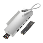 Hub Multiport 9 em 1 Pro com SSD NVMe e USB-C 10Gbps