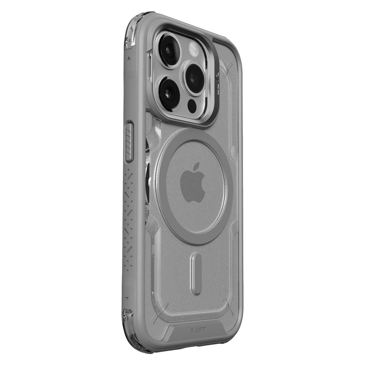 Capa para iPhone 15 Pro Max Crystal Matter - Cinza