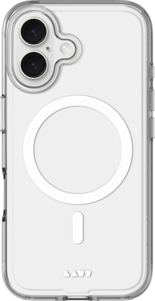 Capa para iPhone 16 Crystal-M Laut - Transparente