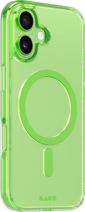 Capa iPhone 17 Crystal Fluro Laut - Verde  claro