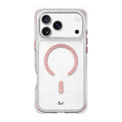Capa iPhone 17 Pro Aero Sparkle - Transparente Rosa brilhante