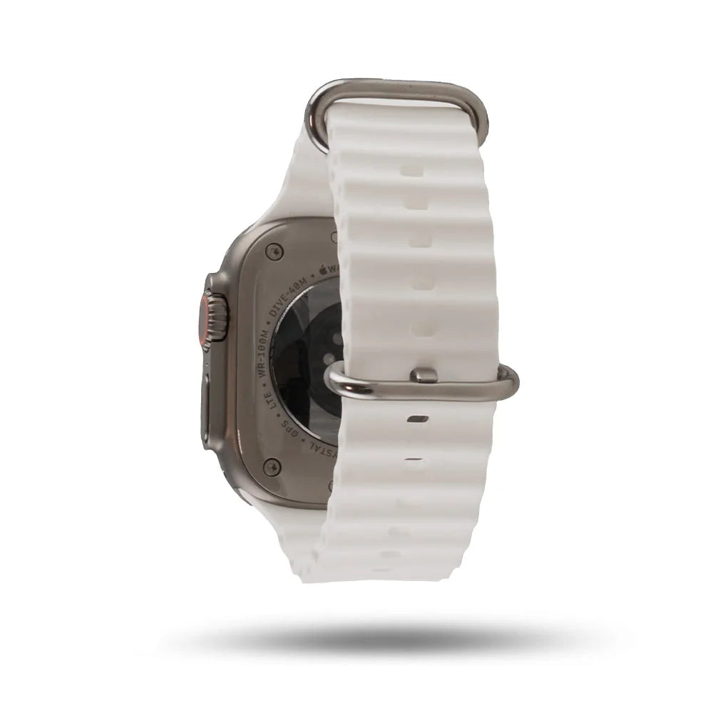 Bracelete Ocean para Apple Watch de 45 a 49mm - Branco