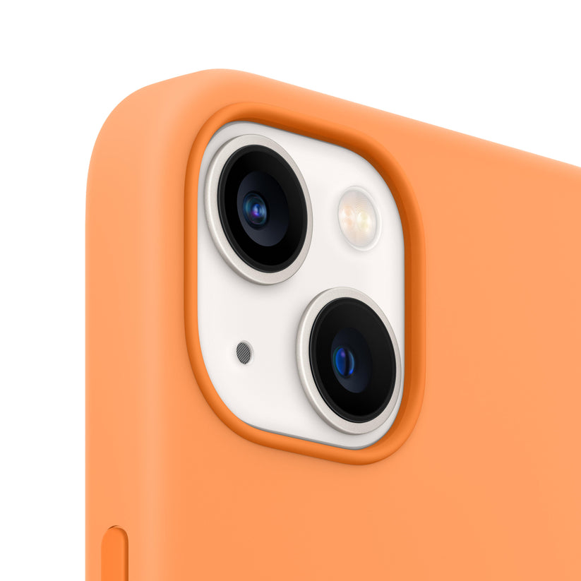iPhone 13 mini Silicone Case with MagSafe - Marigold
