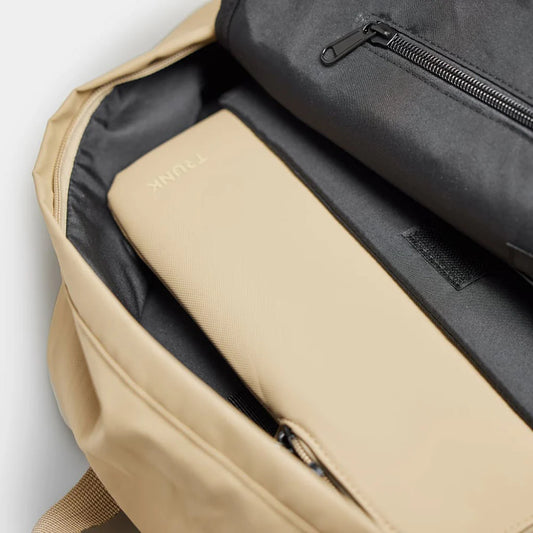 Mochila Trunk à prova de água - Creme biscoito