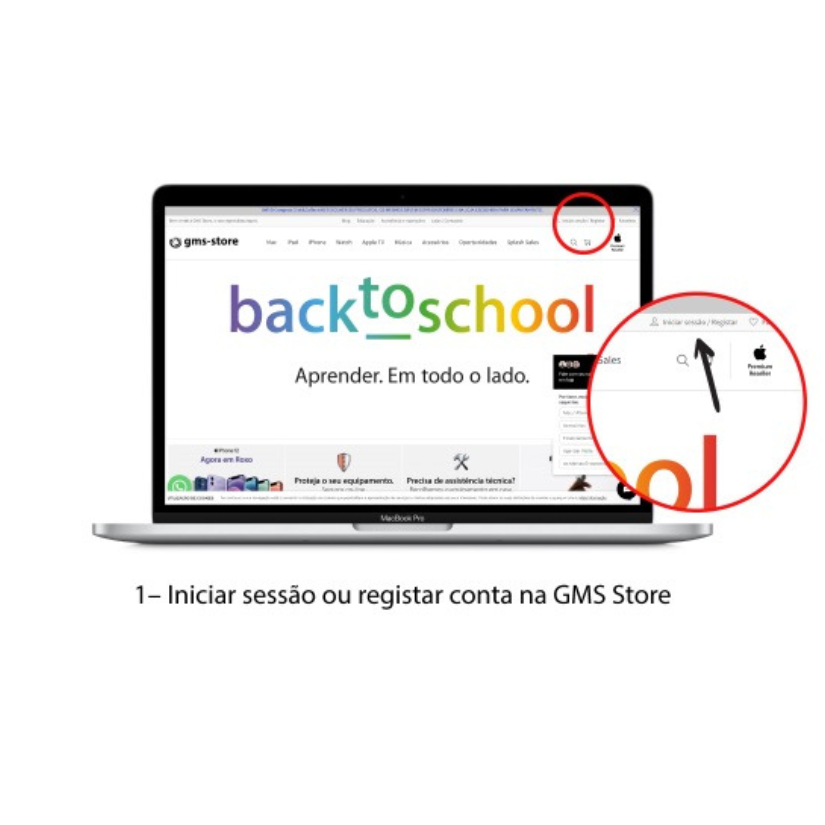Como comprar – GMS Store