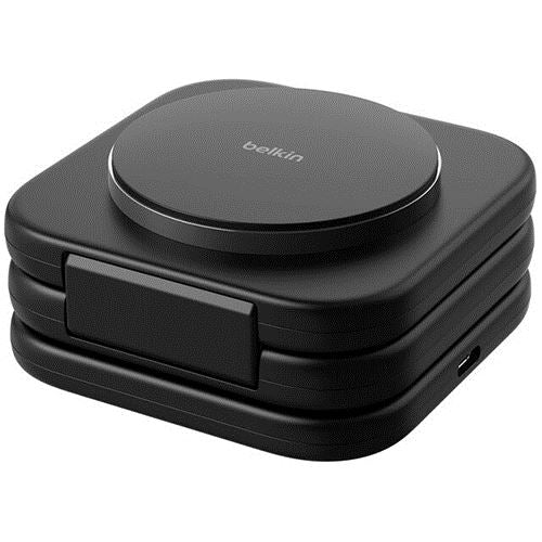 Carregador Wireless 3 em 1 Qi2 Belkin BoostCharge Pro - Preto