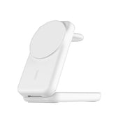 Base de carregamento Belkin UltraCharge &nbsp;25w Qi2, 3 em 1 - Branco