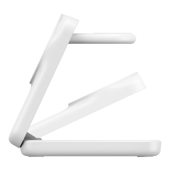 Base de carregamento Belkin UltraCharge &nbsp;25w Qi2, 3 em 1 - Branco